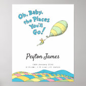 Oh, Baby, the Places You'll Go! 出生統計 ポスター (正面)