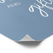 Oh Bohoミニマリスト赤ちゃんシャワー本とギフト ポスター (角)