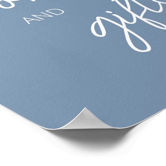 Oh Bohoミニマリスト赤ちゃんシャワー本とギフト ポスター (角)