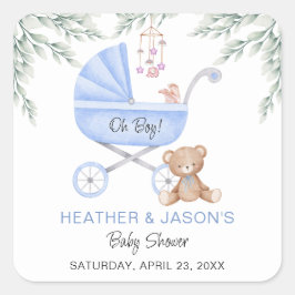 Oh Boyベビーベビーカーとモバイルシャワースクエアスティック スクエアシール