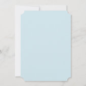 Oh Boy モダン Sports Basketball Boys Baby Shower 招待状 (裏面)