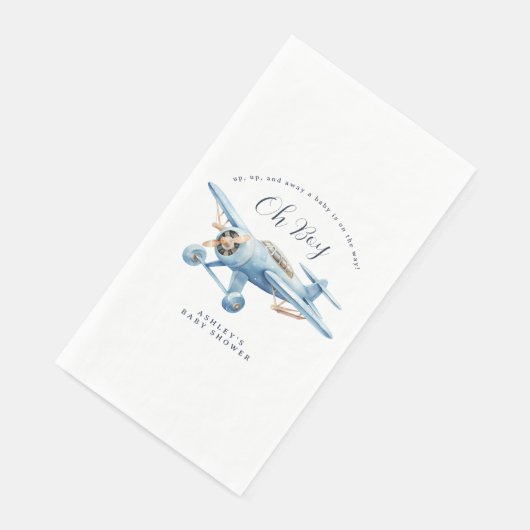 Oh Boy! Adventure Awaits Airplane Boy Baby Shower (コーナー)