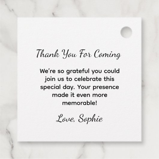 Oh Boy, Adventure Awaits, Blue フェイバータグ (裏面)