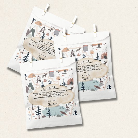 Oh Boy, Adventure Awaits, Hot Air Balloon Square フェイバーバッグ