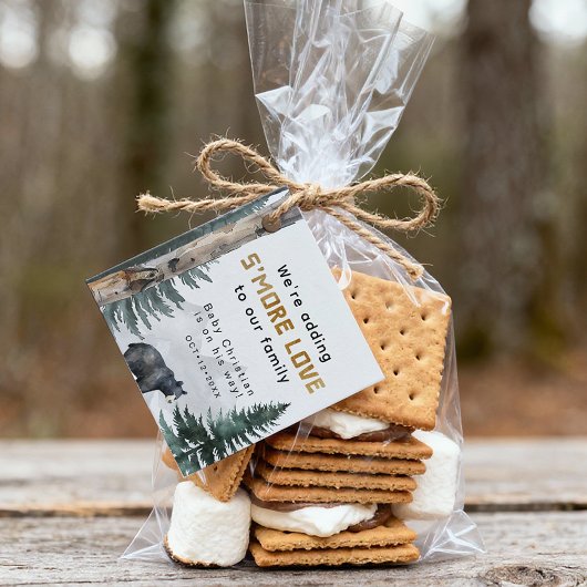 Oh Boy Adventure Begin | S’more Love Baby Shower F フェイバータグ