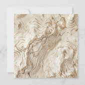 Oh Boy Adventure Begin | Square Bear Baby Shower 招待状 (裏面)