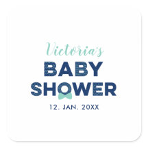 Oh Boy Baby Shower |パーティーの好意ありがとうステッカー