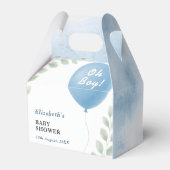 Oh Boy Baby Shower フェイバーボックス (正面サイド)