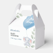Oh Boy Baby Shower フェイバーボックス (裏面サイド)
