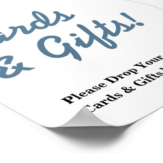 Oh Boy Baby Shower ポスター (角)