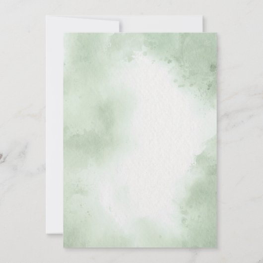 Oh Boy Baby Shower 招待状 (裏面)