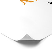 Oh Boy Baby Shower Blue Welcome ポスター (角)