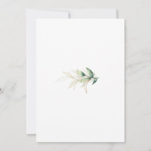 Oh Boy Baby Shower Invitation 招待状 (裏面)