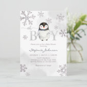 Oh Boy Baby Shower Invitation 招待状 (スタンド正面)