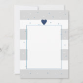 Oh Boy Baby Shower Invitation 招待状 (裏面)