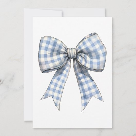 Oh Boy Baby Shower Invitation with Book Request 招待状 (裏面)