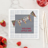 Oh, Boy! Baby shower napkins (インサイチュ)