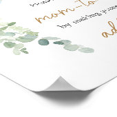 Oh Boy Balloon Baby Shower Envelope Station ポスター (角)