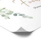 Oh Boy Balloon Baby Shower Food ポスター (角)