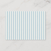 Oh boy Blue Ribbon Cute Elegant Diaper raffle エンクロージャーカード (裏面)