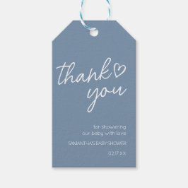 Oh Boy Bohoミニマリスト赤ちゃんシャワーメッセージカード ギフトタグ