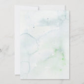 Oh Boy Forest Bear baby shower invitation 招待状 (裏面)