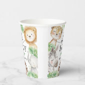 Oh Boy Jungle Baby Shower Safari Animals  紙コップ (右)