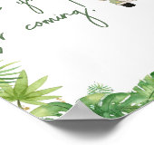 Oh Boy Jungle Safariベビーありがとうございました来。 ポスター (角)