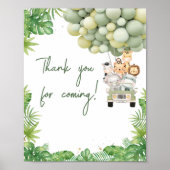 Oh Boy Jungle Safariベビーありがとうございました来。 ポスター (正面)