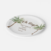 Oh Boy Jungle Safariベビーシャワー ペーパープレート (アングル)