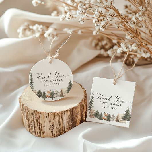 Oh boy let the adventure begin baby shower  フェイバータグ