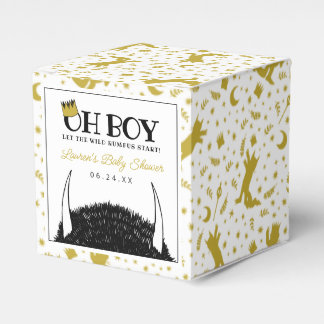 Oh Boy | Let the Wild Rumpus Start Baby Shower フェイバーボックス