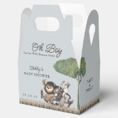 Oh Boy! Let the Wild Rumpus Start | Baby Shower フェイバーボックス (オープン)