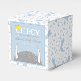 Oh Boy | Let the Wild Rumpus Start Baby Shower フェイバーボックス