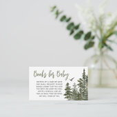 Oh Boy Lumberjack赤ちゃんシャワーベビー エンクロージャーカード (スタンド正面)