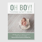 Oh Boy Magnetic Photo Birth発表 (正面)