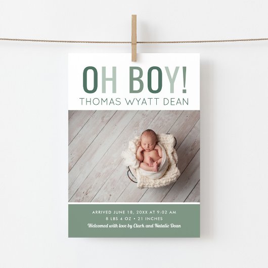 Oh Boy Magnetic Photo Birth発表