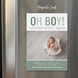 Oh Boy Magnetic Photo Birth発表