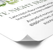 Oh Boy Safari赤ちゃんシャワー深夜おむつ ポスター (角)