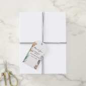 Oh Boy Safari Animals Baby Shower Thank You ギフトタグ (より糸付き)