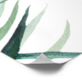 Oh Boy Safari Animals Welcome Sign ポスター (角)