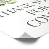 Oh Boy Safari Baby Shower Thank 来 of ポスター (角)