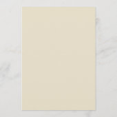 Oh Boy Watercolor Rustic Woodland ベビーシャワー  招待状 (裏面)