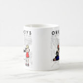 OH BOYS EPISODE 2 -売春あっせん業者ダウン コーヒーマグカップ (中央)