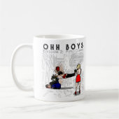 OH BOYS EPISODE 2 -売春あっせん業者ダウン コーヒーマグカップ (左)