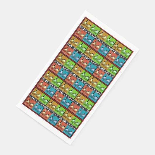 Oh Canada – 紙ナプキン (コーナー)