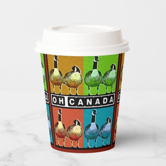 Oh Canada -紙杯 紙コップ (左)