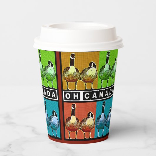 Oh Canada -紙杯 紙コップ (裏面)