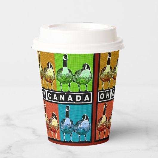 Oh Canada -紙杯 紙コップ (正面)