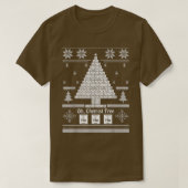 Oh Chemist Tree Chemistree Chemistree Science Chri Tシャツ (デザイン正面)